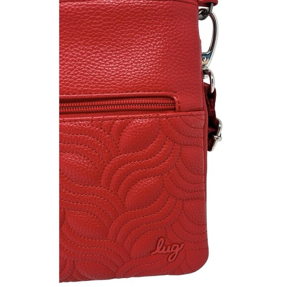Lug Red Classic VL Adjustable Crossbody Bag Skipper Purse - Picture 4 of 15